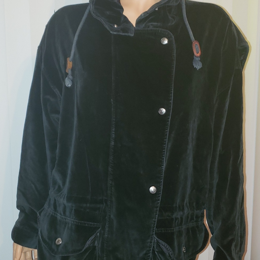 Men's Calvin Klein Black Sport Wear Chore Jacket Parka M Black